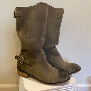 Slouchy suede Kelsi dagger boots